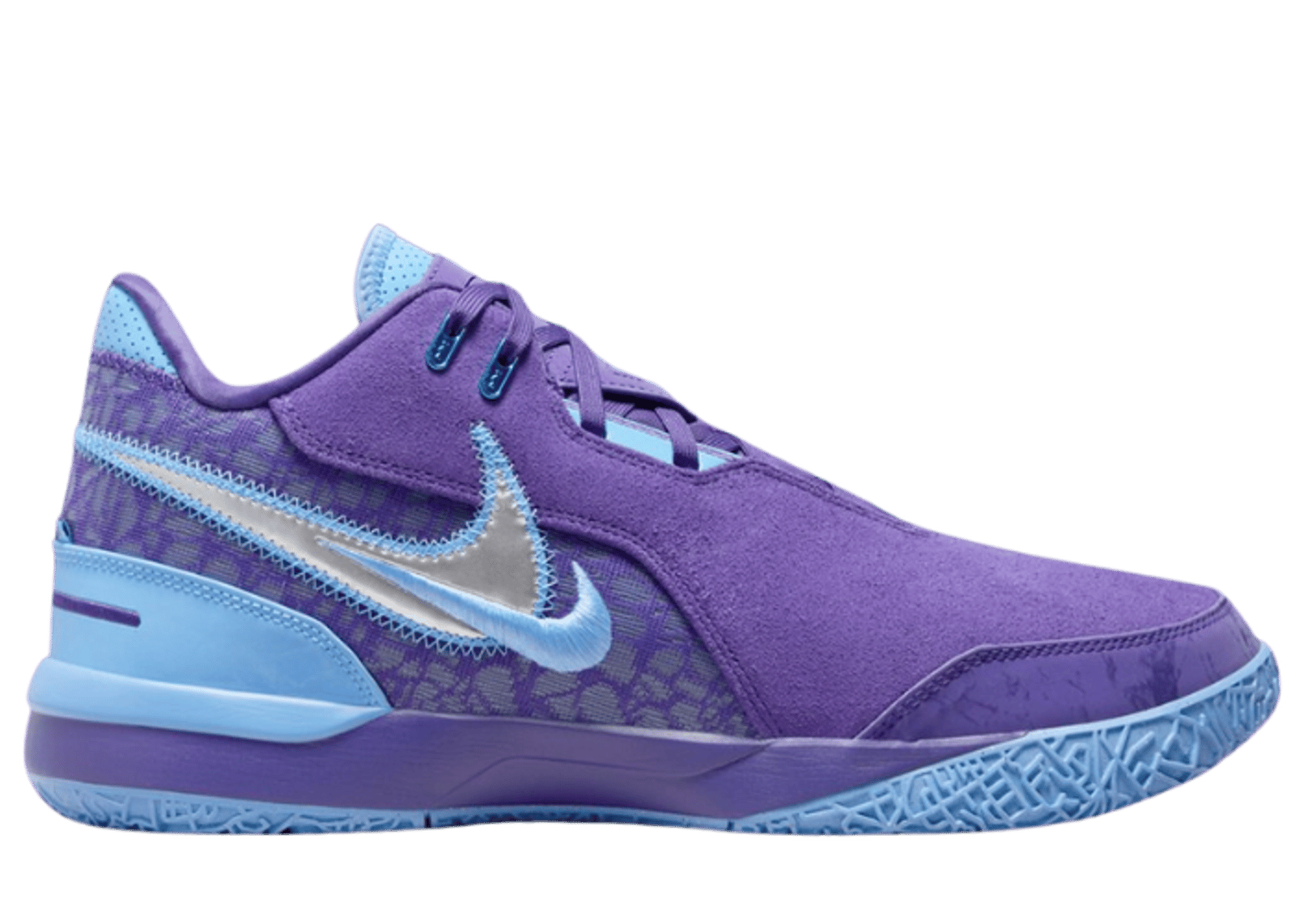 Purple lebron sneakers outlet